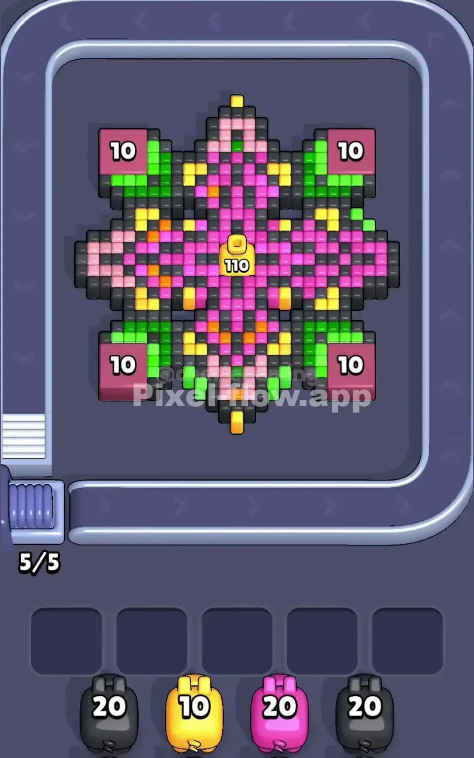 Pixel Flow Level 119 Screenshot