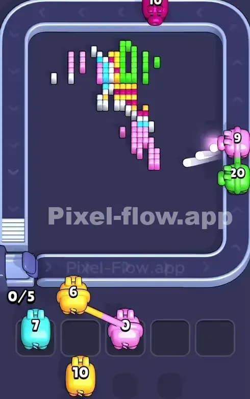 Pixel Flow Level 882 Solution 3