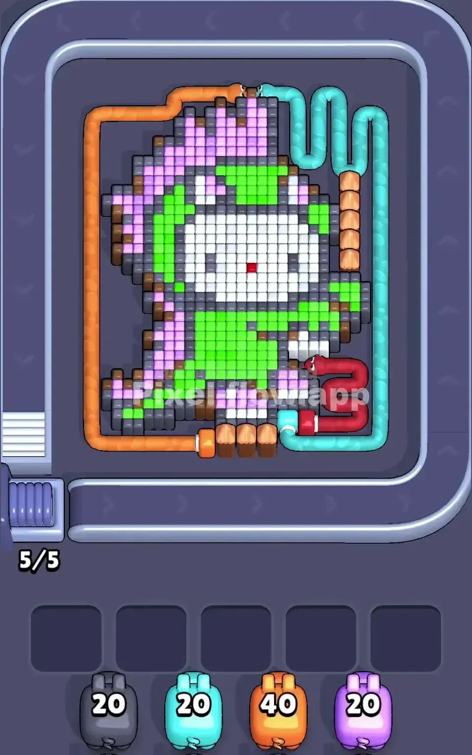 Pixel Flow Level 165 Screenshot