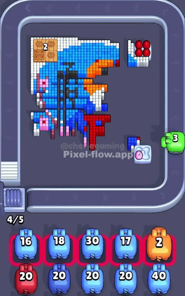 Pixel Flow Level 358 Solution 2