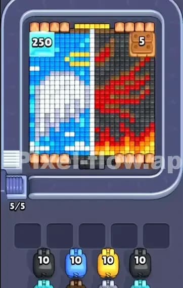 Pixel Flow Level 399 Screenshot