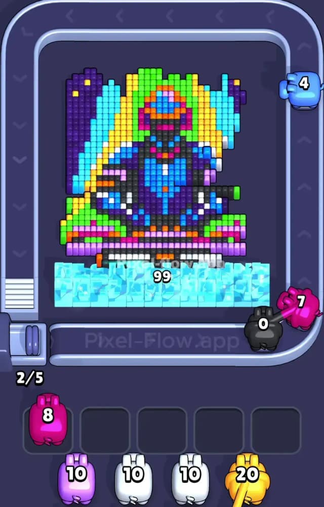 Pixel Flow Level 979 Solution 1