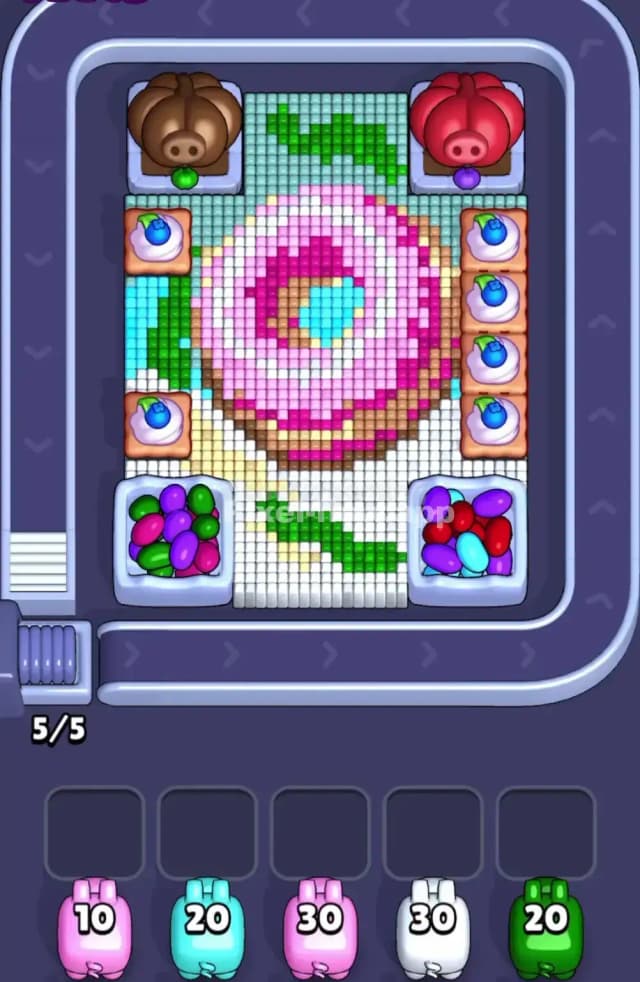 Pixel Flow Level 1633 Gameplay