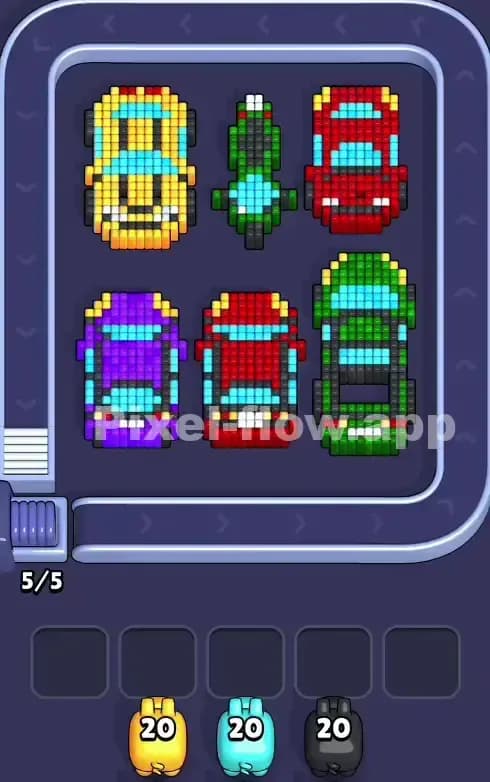 Pixel Flow Level 881 Screenshot