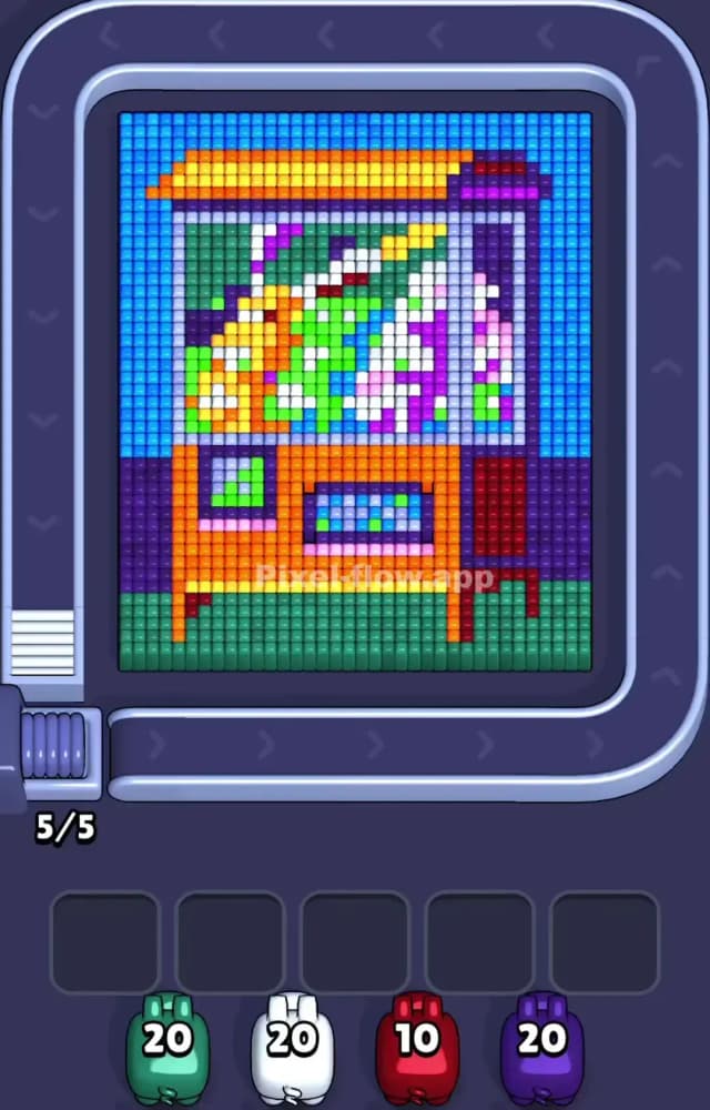 Pixel Flow Level 975 Gameplay