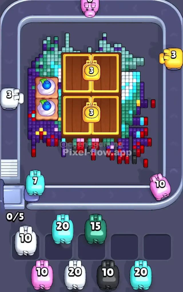 Pixel Flow Level 441 Solution 1