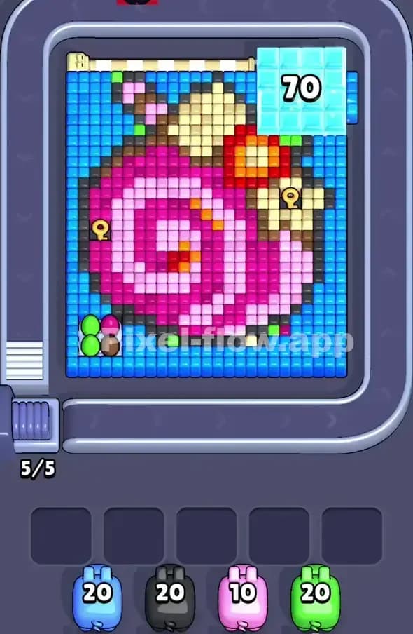 Pixel Flow Level 358 Screenshot