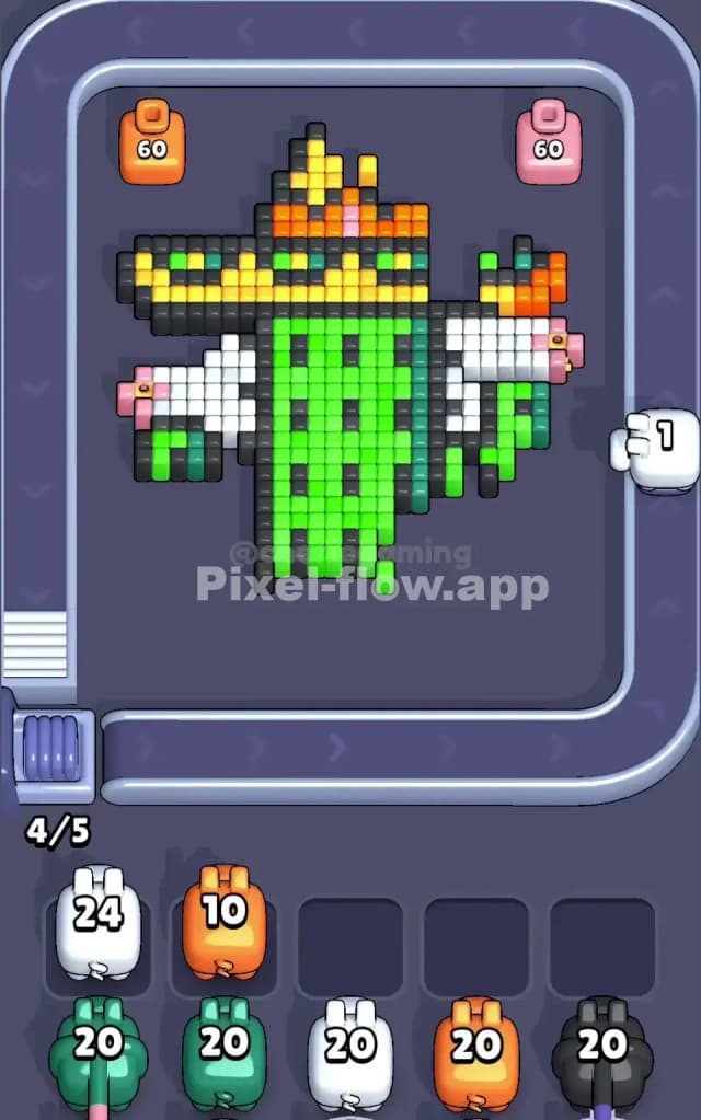 Pixel Flow Level 99 Solution 1