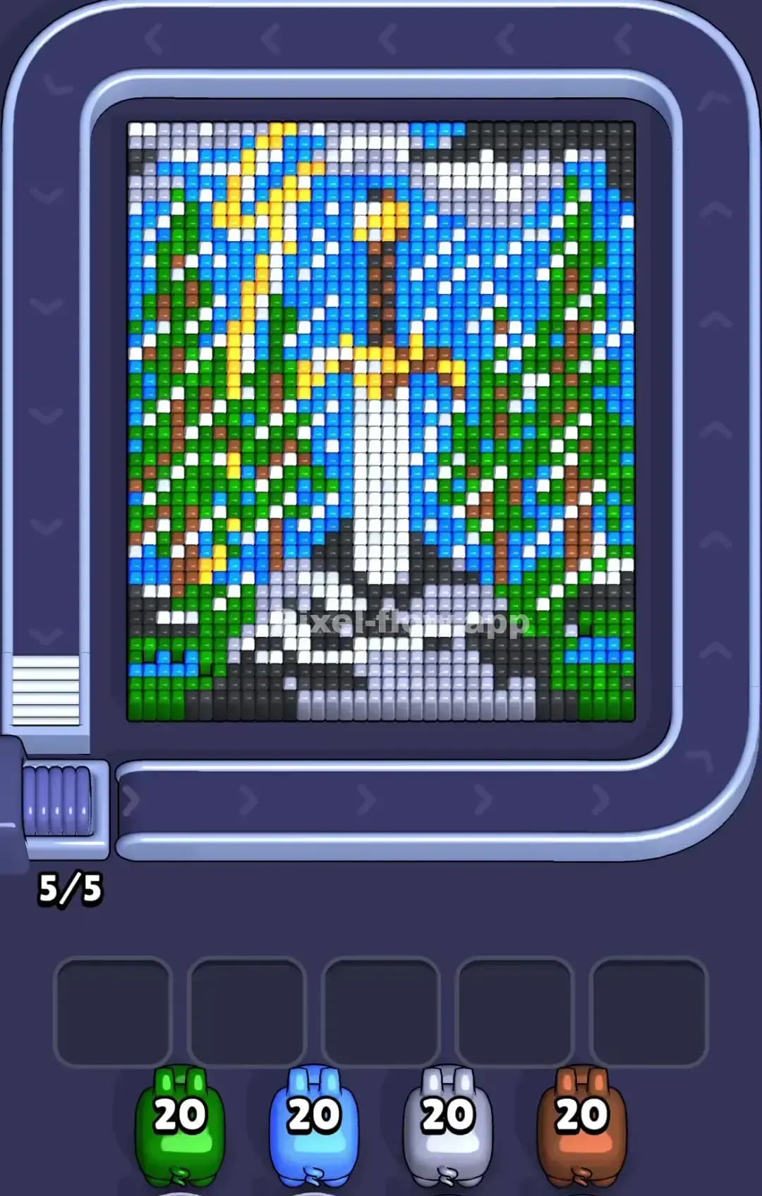 Pixel Flow Level 883 Screenshot