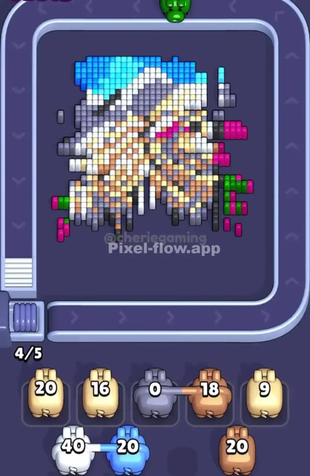 Pixel Flow Level 1793 Solution 2