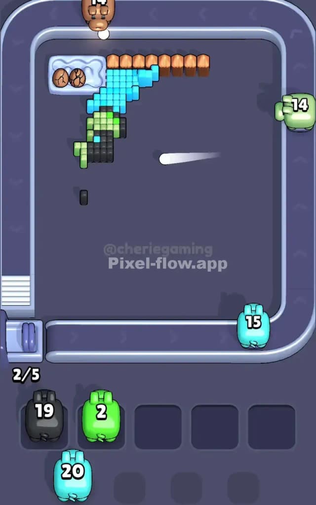 Pixel Flow Level 440 Solution 3