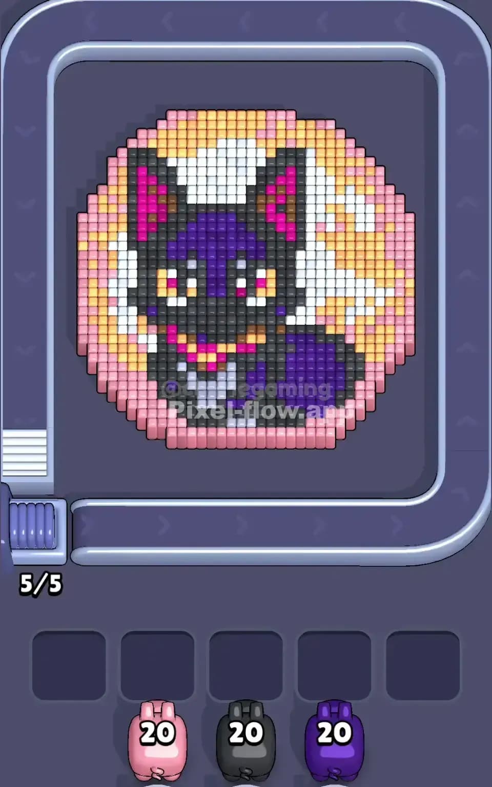 Pixel Flow Level 389 Screenshot