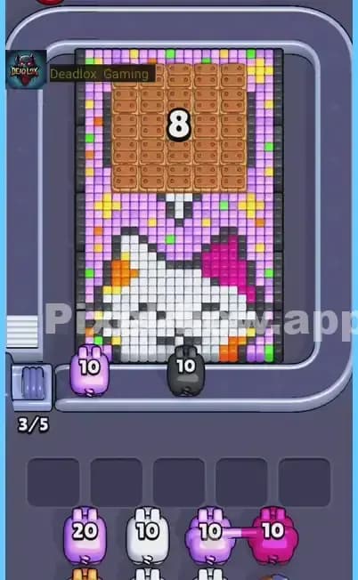 Pixel Flow Level 464 Gameplay