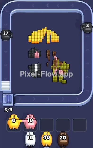 Pixel Flow Level 941 Solution 2