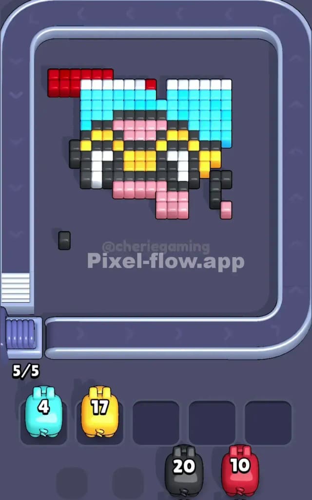 Pixel Flow Level 46 Solution 2