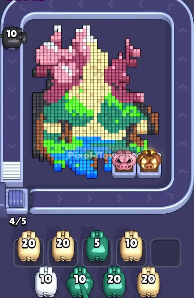 Pixel Flow Level 1739 Solution 1