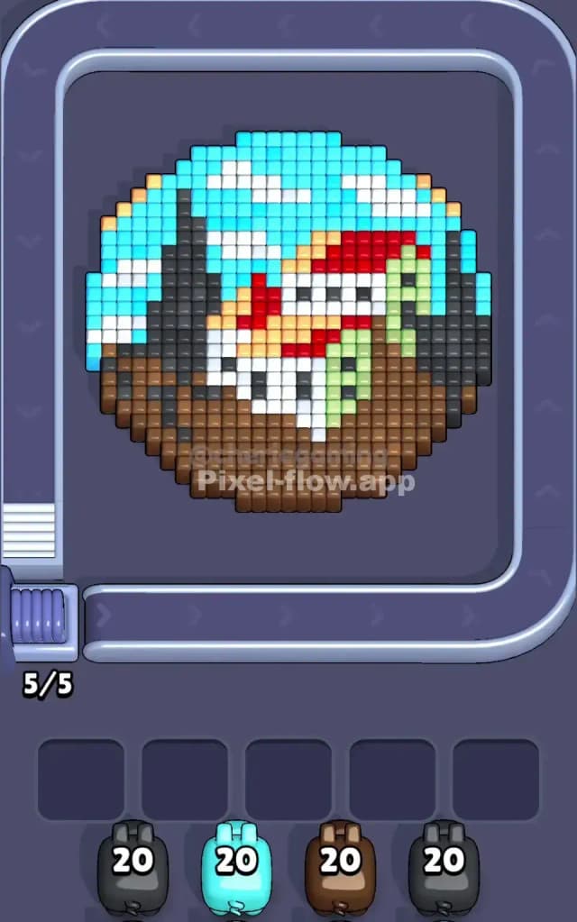 Pixel Flow Level 311 Gameplay