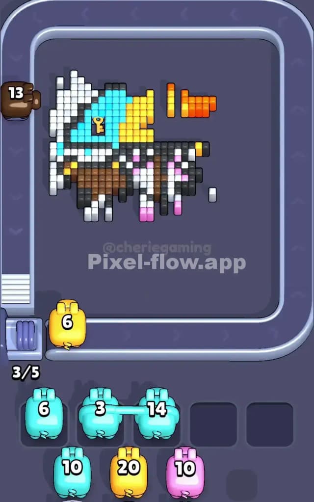 Pixel Flow Level 236 Solution 2