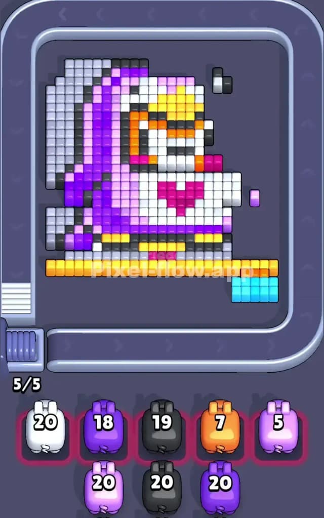 Pixel Flow Level 168 Solution 1