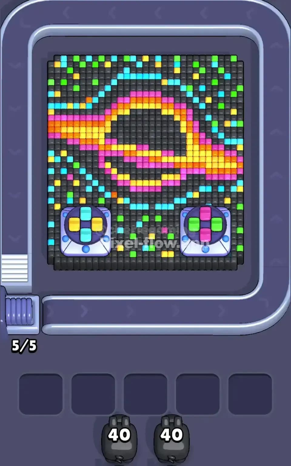 Pixel Flow Level 600 Screenshot