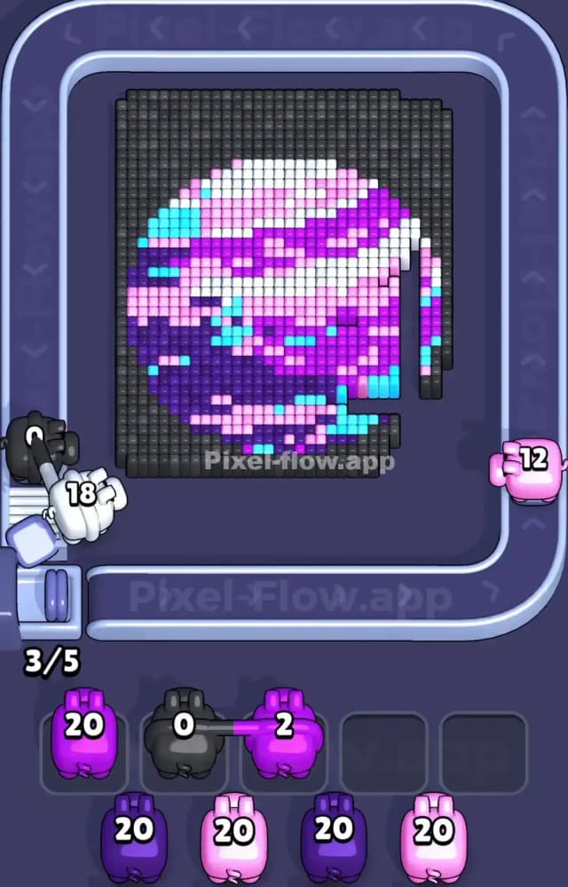 Pixel Flow Level 1093 Solution 1