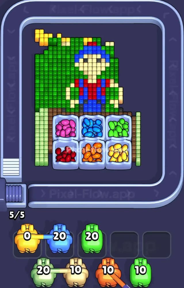 Pixel Flow Level 1309 Solution 1