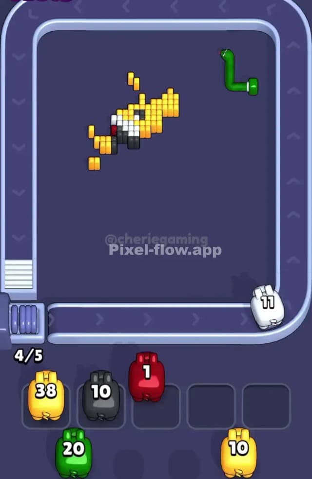 Pixel Flow Level 1616 Solution 3