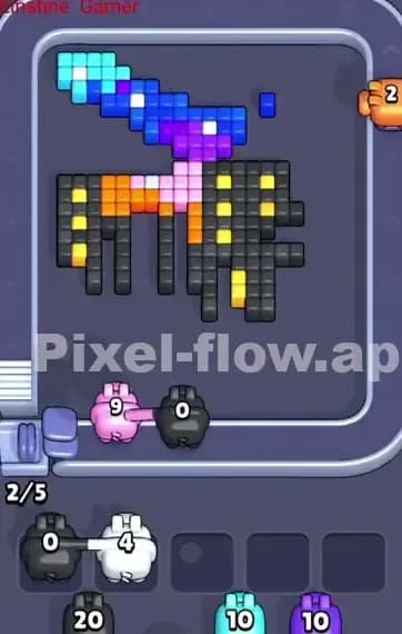 Pixel Flow Level 374 Solution 2