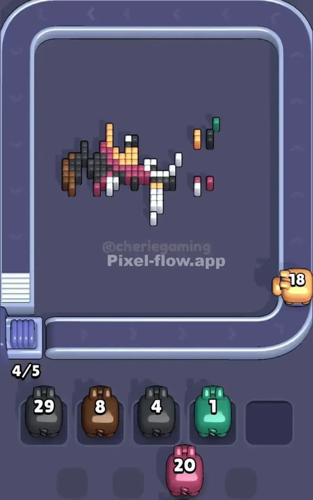 Pixel Flow Level 509 Solution 3
