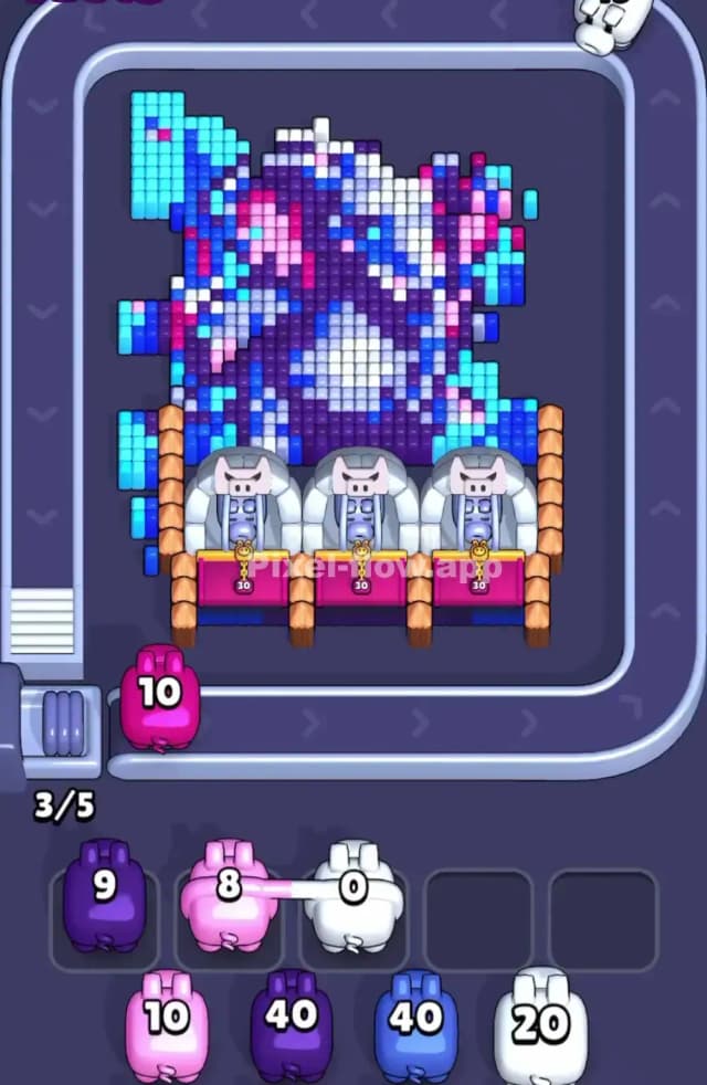 Pixel Flow Level 1737 Solution 1