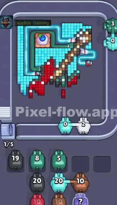 Pixel Flow Level 533 Solution 1