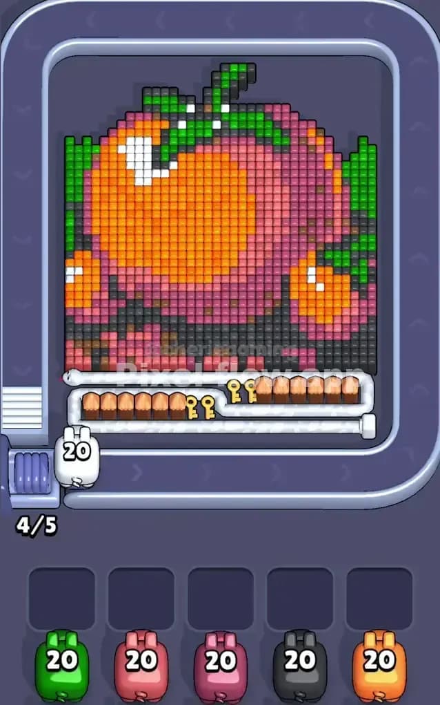 Pixel Flow Level 306 Gameplay