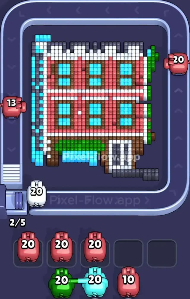 Pixel Flow Level 903 Solution 1