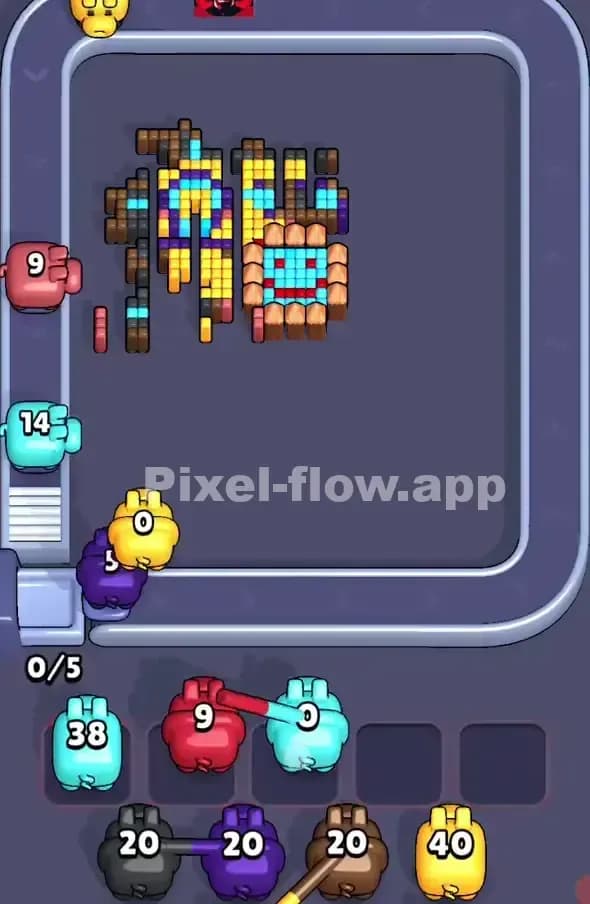 Pixel Flow Level 339 Solution 2