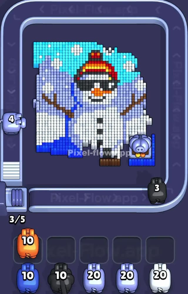 Pixel Flow Level 1215 Solution 1