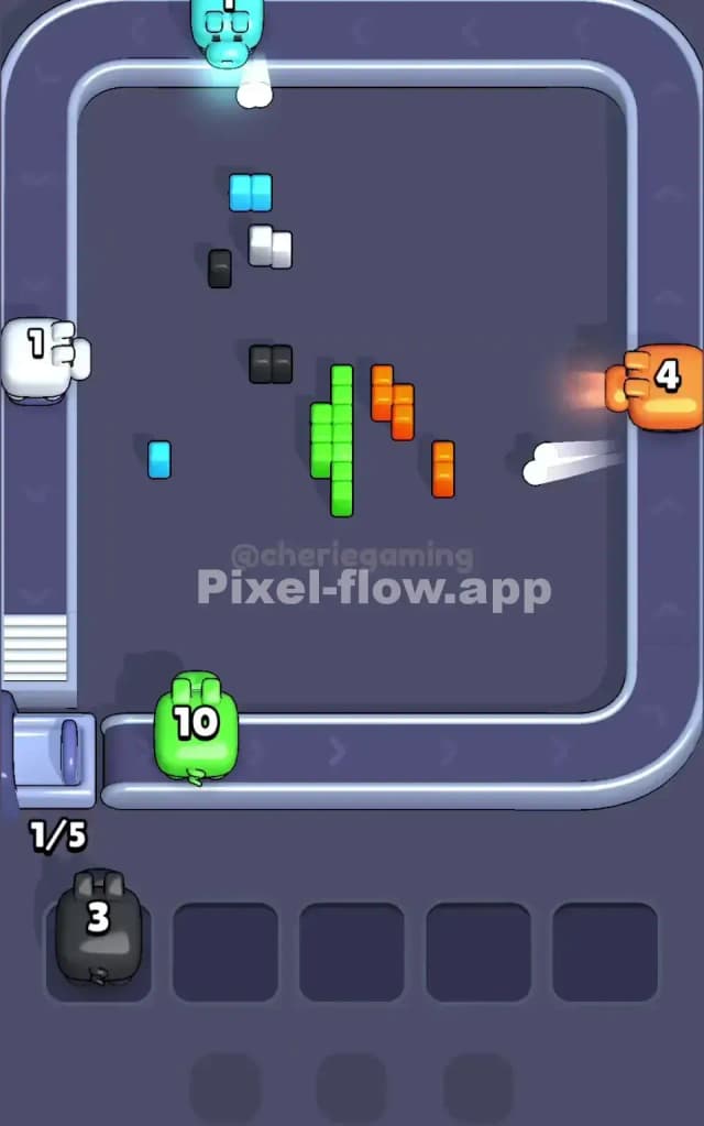 Pixel Flow Level 87 Solution 3