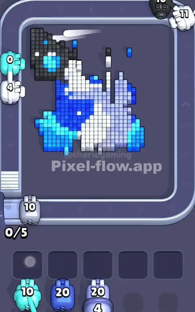Pixel Flow Level 296 Solution 2
