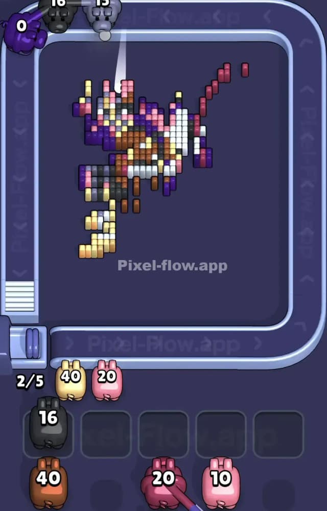 Pixel Flow Level 1525 Solution 2