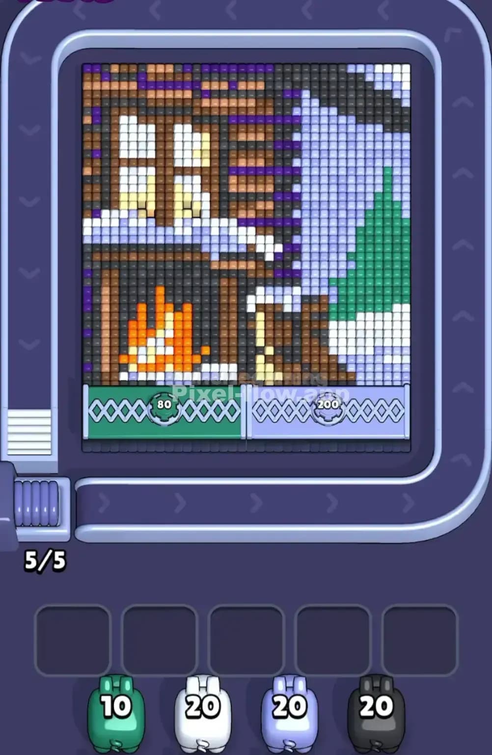 Pixel Flow Level 1727 Screenshot