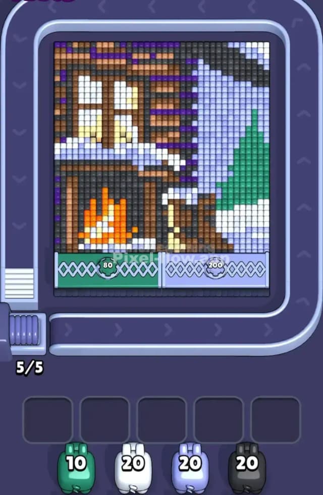 Pixel Flow Level 1727 Gameplay