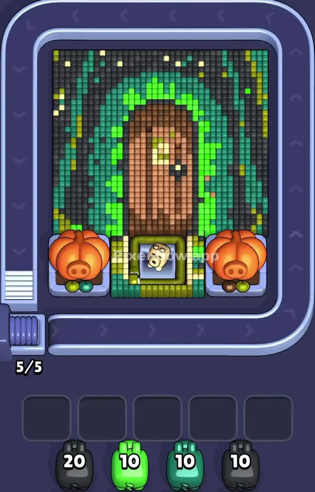 Pixel Flow Level 1157 Screenshot