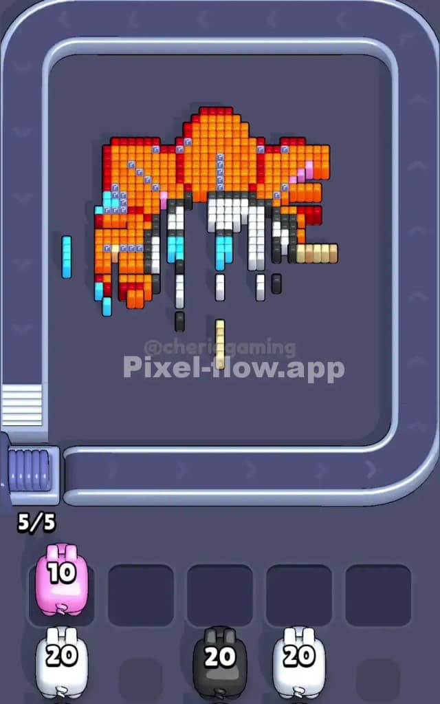 Pixel Flow Level 216 Solution 2