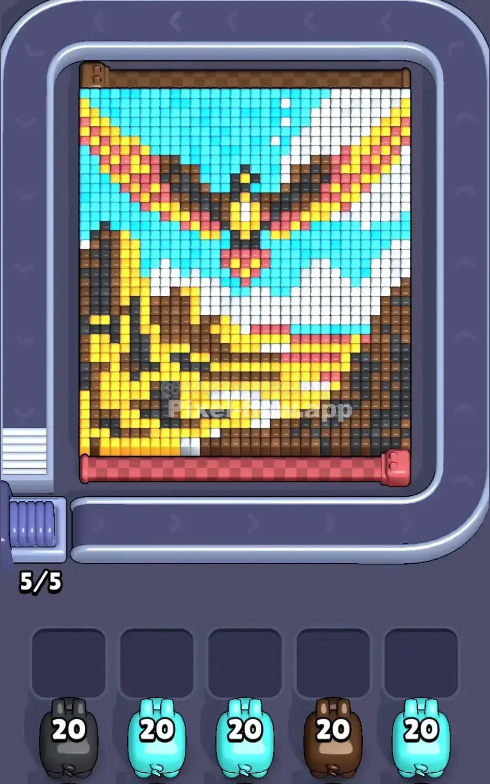 Pixel Flow Level 576 Screenshot