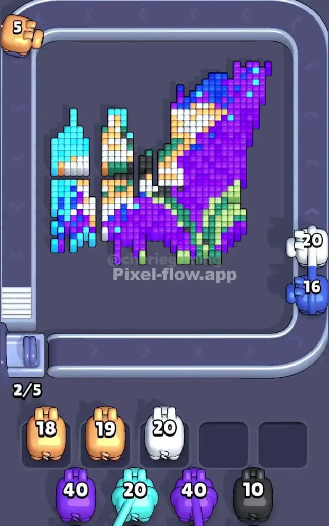 Pixel Flow Level 450 Solution 2