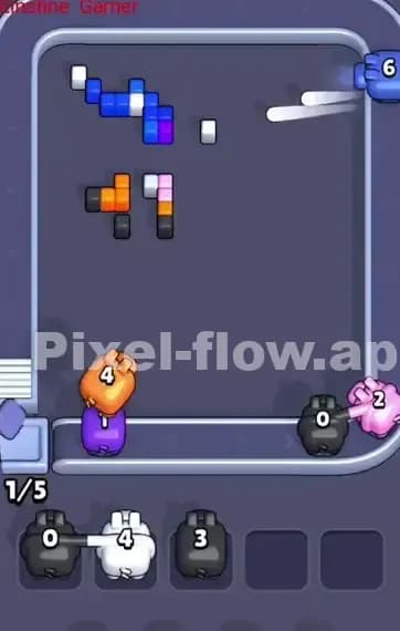Pixel Flow Level 374 Solution 3