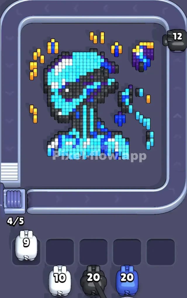 Pixel Flow Level 211 Solution 1