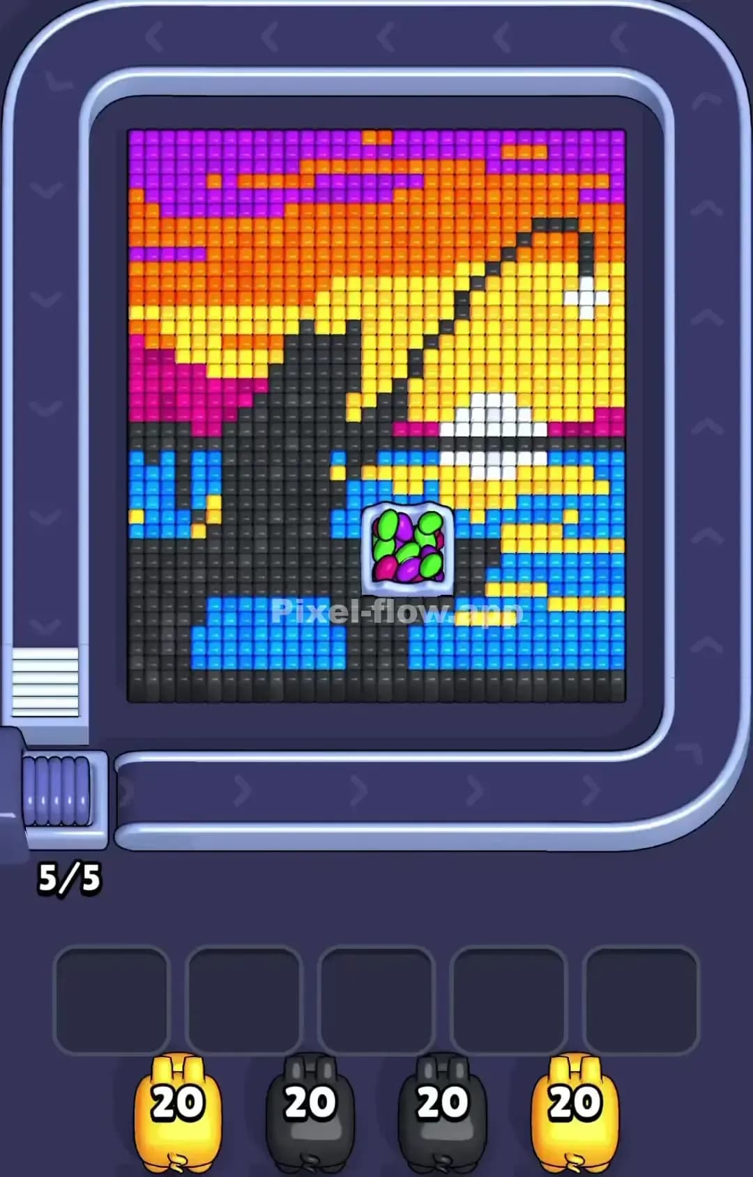 Pixel Flow Level 1272 Screenshot