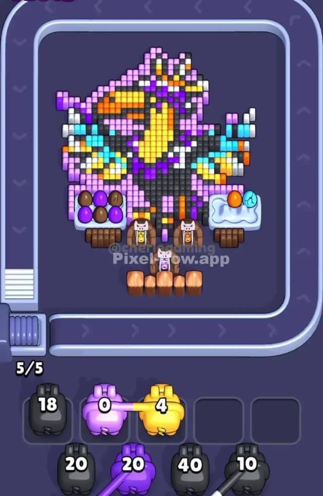 Pixel Flow Level 1749 Solution 1