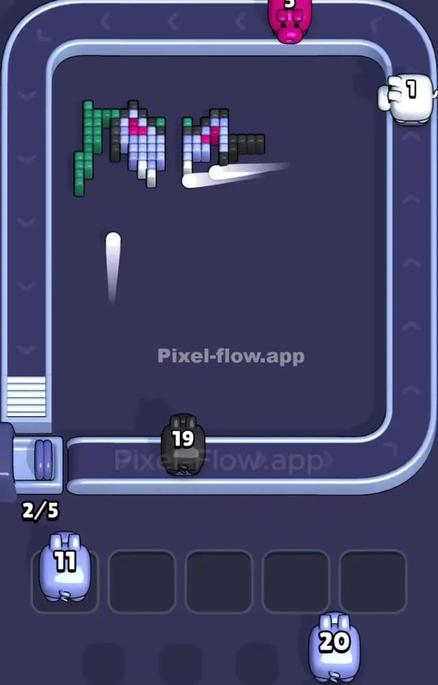 Pixel Flow Level 996 Solution 3