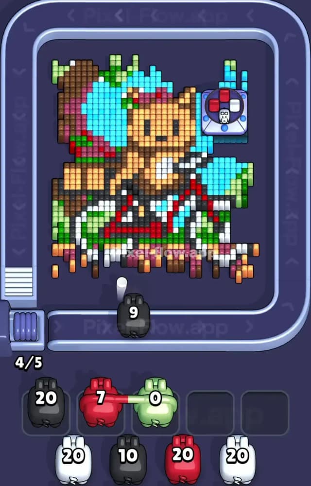 Pixel Flow Level 1335 Solution 1